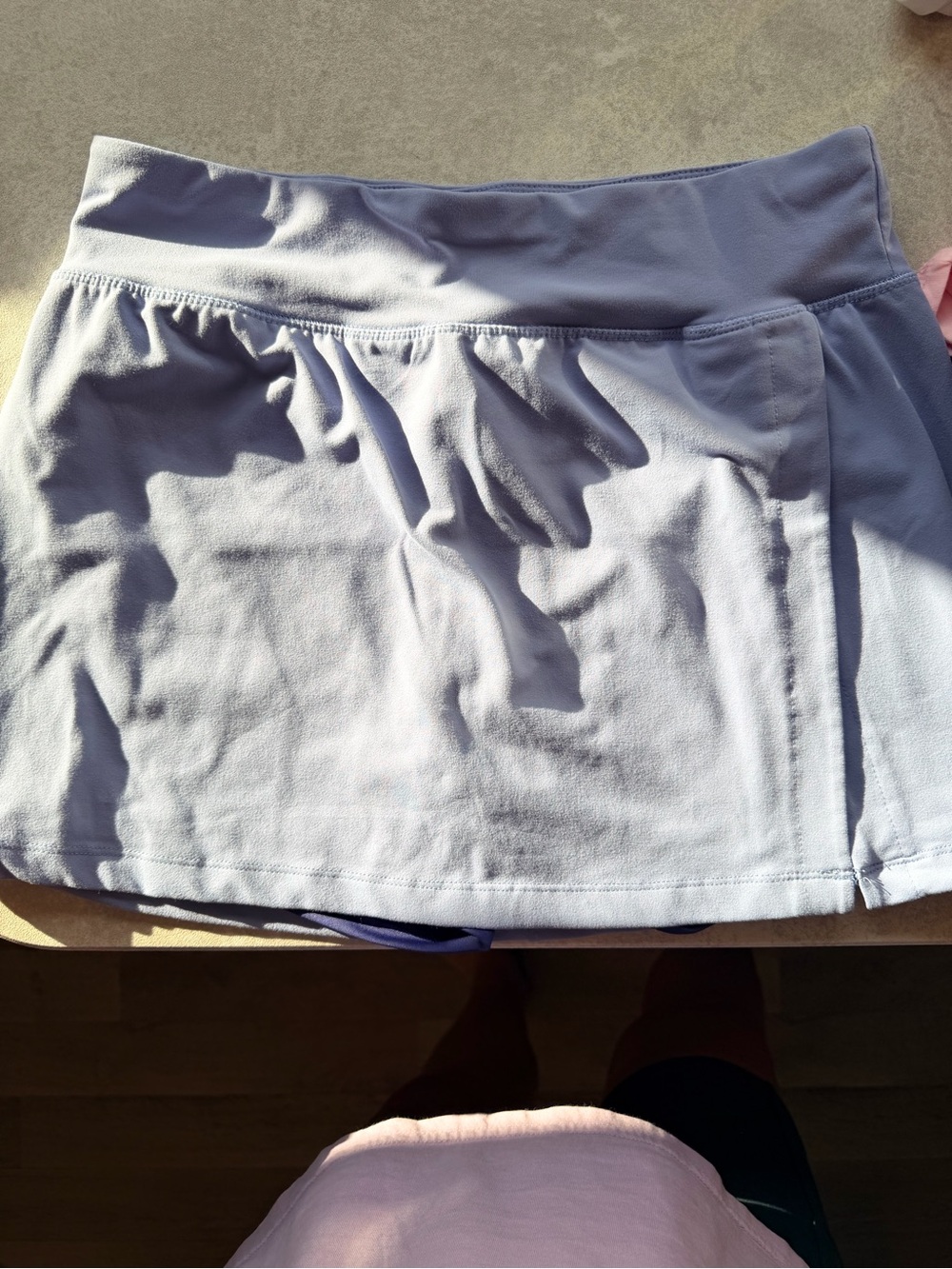 Women’s Lavender Athletic Skort with Built-In Shorts